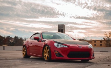 2013 SCION FR-S RED