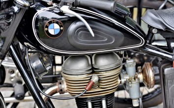 MOTORCYCLE BMW ENGINE BICYCLE