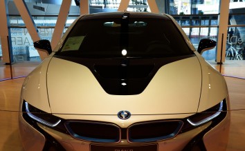 CAR BMW NEW WHITE BLACK