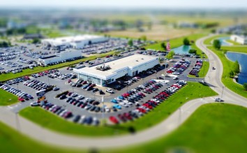 AERIAL PHOTO OF BUILDING