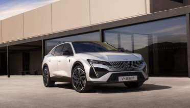 All-Electric Peugeot e-408 Debuts With a 270-mile Range, ‘Feline’ Design