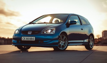 Blue Honda Car 