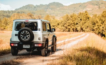 JEEP ON THE ROAD