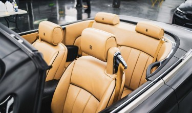 ROLLS ROYCE LEATHER SEATS 