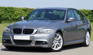 GRAY BMW SEDAN