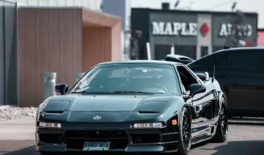 BLACK ACURA NSX