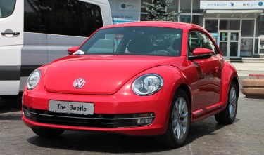 VOLKSWAGEN CAR BEETLE RED